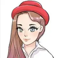 戴帽子的漫画女生头像带帽子的漫画女孩头像