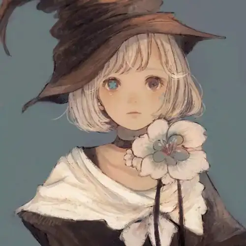 手绘动漫女头你的头像真好看