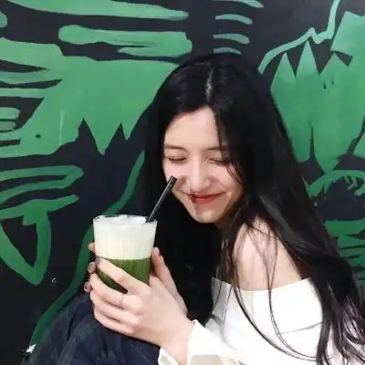 绿色头像女生霸气冷艳绿色系冷酷女生头像