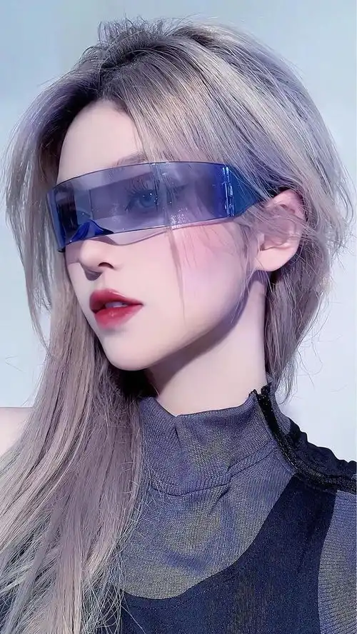 高级禁欲系美女图片ai美女图片美女壁纸赛博coser壁纸