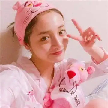 粉色系列少女微信头像,说说配图粉色系列女生头像