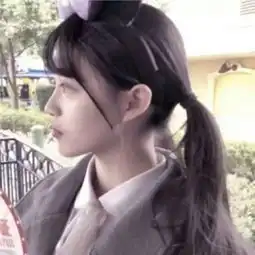 可爱漂亮女生侧颜头像