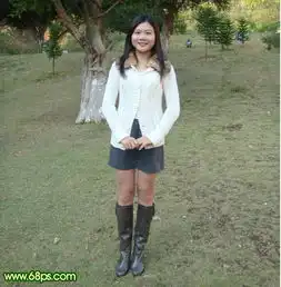 photoshop打造漂亮的绿色蝴蝶仙子