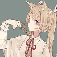 二次元q版猫耳少女头像微信头像图片大全