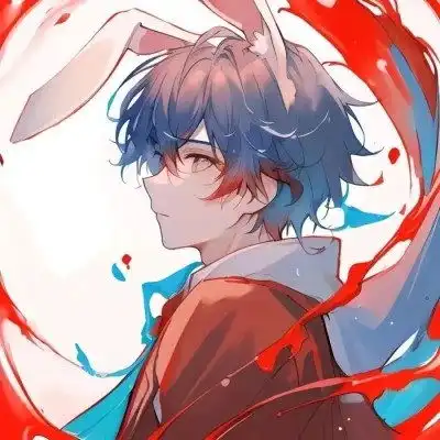 兔子帅哥动漫头像图片