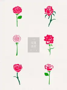 图片免费下载玫瑰卡通素材玫瑰卡通模板千图网