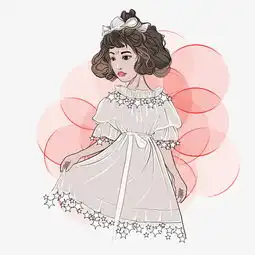 清新柔色梦幻童话小公主3图片素材其他格式下载动漫人物大全
