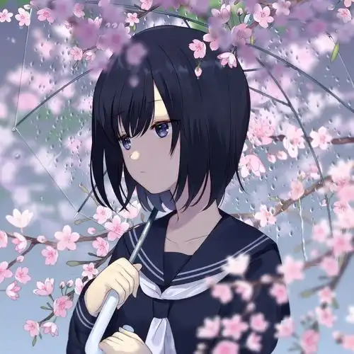 二次元可爱头像萌系少女
