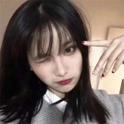 女头像可爱活泼自在高冷,女孩甜的冒泡