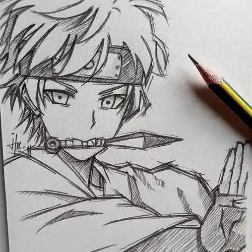 cg原画插画教程零基础学素描动漫人物素描教程