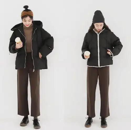 潇洒大方的黑色系穿搭,150也能穿出170气场,赴一场冬的盛宴