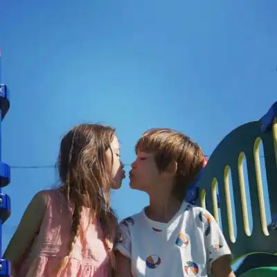 小孩情侣头像超萌一对高清2019最新可爱萌娃情侣头像合照两张