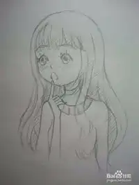 若有所思的动漫人物头像画法教程