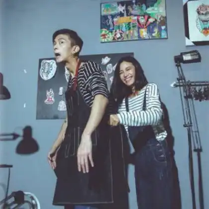 低调幸福微信情侣头像一对两张,唯美清新系12张