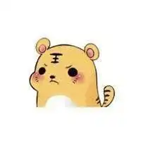 呆萌老虎头像卡通微信头像图片大全