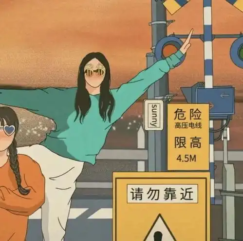 有什么a到爆的沙雕姐妹头像
