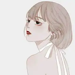 2018二次元情侣头像一男一女分开一生寥寥钟情几人