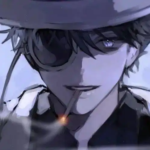 绝美蓝色系动漫头像值得保存