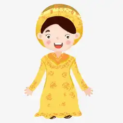 手绘开心的美女插画图片素材其他格式下载动漫人物大全