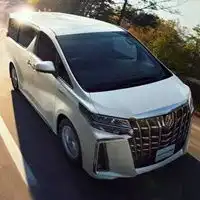 丰田埃尔法动漫头像卡通丰田埃尔法车头像