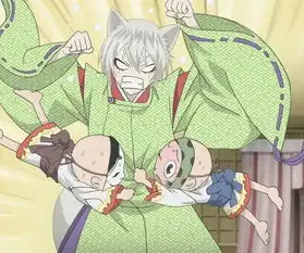 元气少女缘结神巴卫的背影图