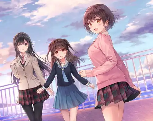 二次元头像女生萌系壁纸