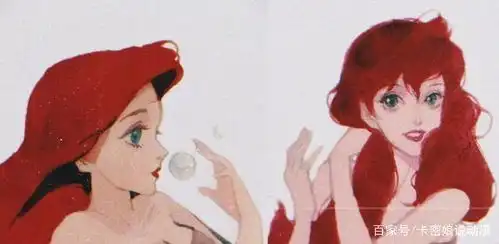 迪士尼公主被画师重绘成水粉画风,小美人鱼这也太美了吧