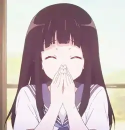 橙色系动漫女头头像