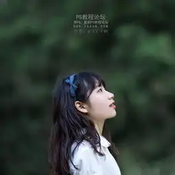韩系风格女生图片人物头