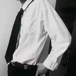 白色系高清男生头像男士