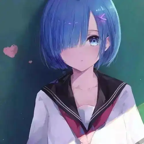 卡通女生头像简单干净可爱小清新动漫闺蜜头像