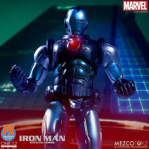 mezcotoyzone12系列钢铁侠112钢铁侠漫画版隐形装甲开售公布