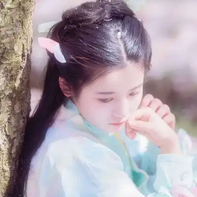 闺蜜头像古风唯美一对姐妹古装头像比较仙气范