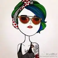 快手漫画短发女生图片微信头像图片大全