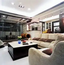 北欧风格公寓室内装饰图