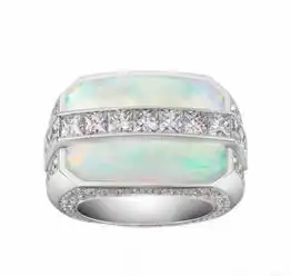 神奇欧泊石拥有万花筒百变光芒的宝石