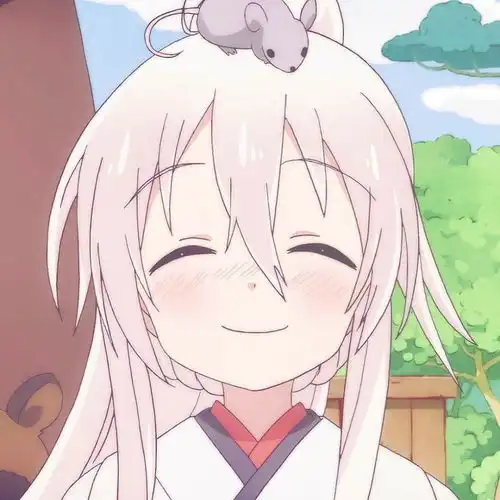 动漫女生头像天天好阳光天天好心情