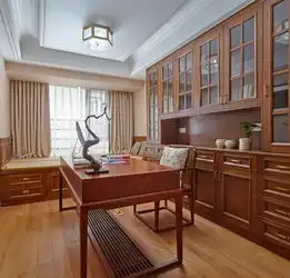 中式三居室120平米17万华发荔湾荟装修案例广州房天下家居装修网