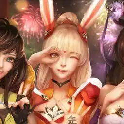 三人闺蜜头像古风系列人