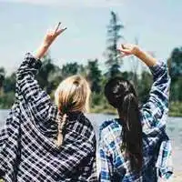 闺蜜头像背影长发唯美意境图片微信头像图片大全