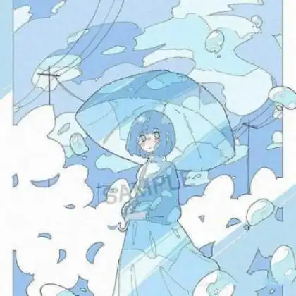 天使女孩头像动漫