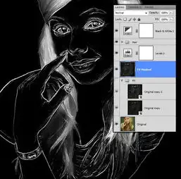 ps打造漂亮的线条效果照片