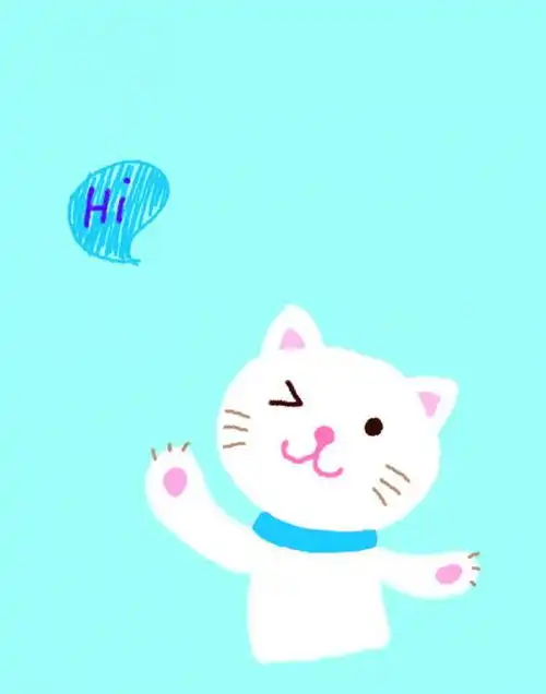 卡通小猫图片