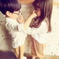 微信情侣头像可爱双人带字微信头像图片大全