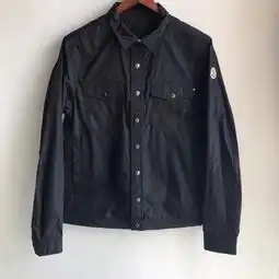 moncler蒙口薄款外套藏蓝色