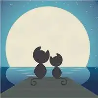 微信头像粉色卡通猫微信头像图片大全