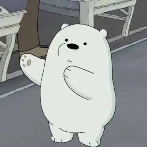 我想请问大家这个小熊是不是情侣头像