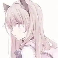 猫耳女生动漫头像动漫呆萌可爱猫耳女生头像