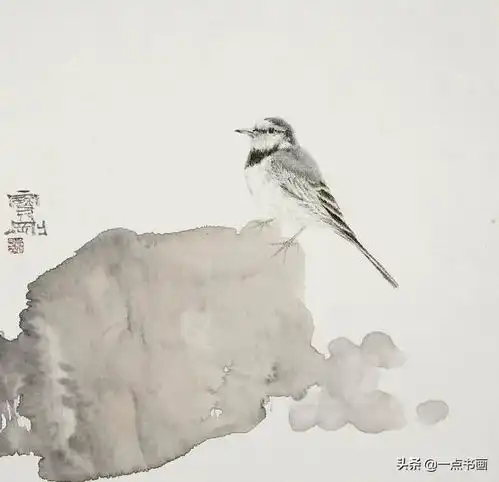 分享一组工写结合的花鸟小品