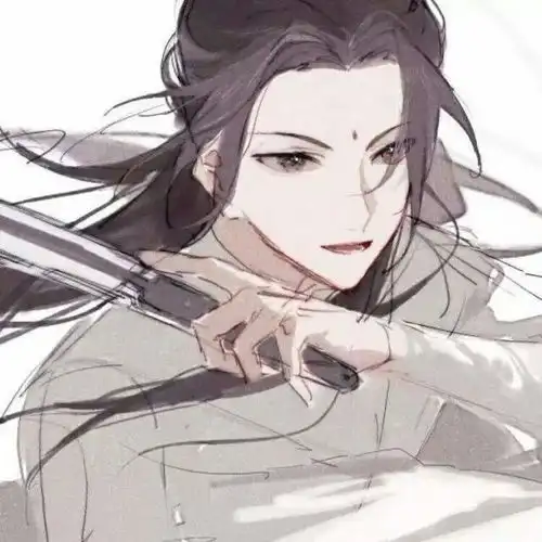 动漫男生头像古风系谁愿陪我江湖饮马